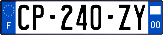 CP-240-ZY