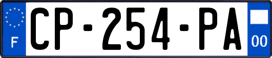 CP-254-PA