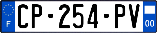 CP-254-PV