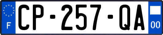 CP-257-QA