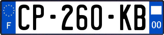 CP-260-KB