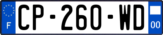 CP-260-WD