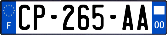 CP-265-AA