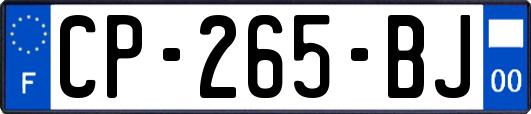 CP-265-BJ