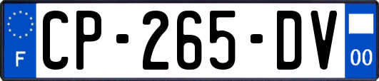 CP-265-DV