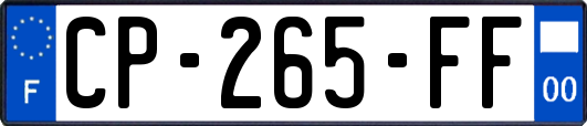 CP-265-FF
