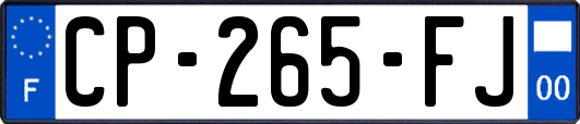 CP-265-FJ