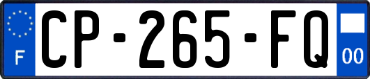 CP-265-FQ