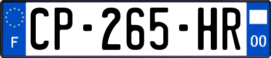CP-265-HR