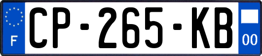 CP-265-KB