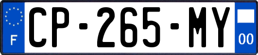 CP-265-MY