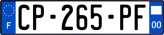 CP-265-PF