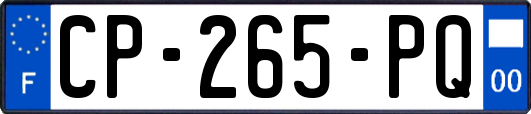 CP-265-PQ