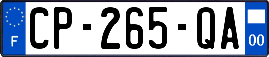 CP-265-QA