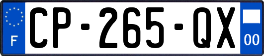 CP-265-QX