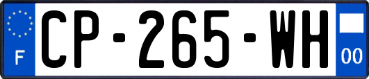 CP-265-WH