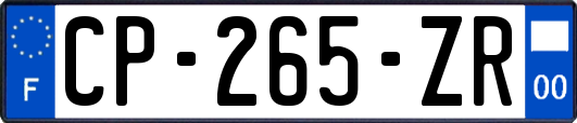 CP-265-ZR