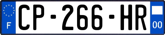 CP-266-HR