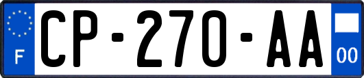 CP-270-AA