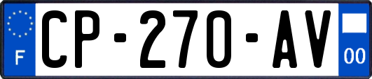 CP-270-AV