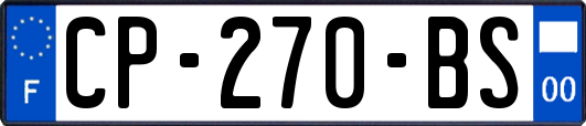 CP-270-BS