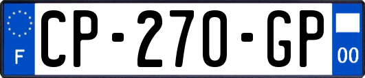 CP-270-GP