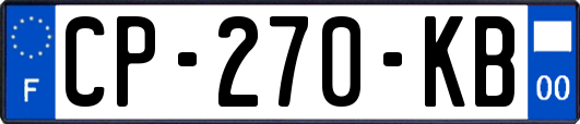 CP-270-KB