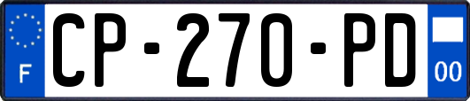 CP-270-PD