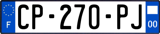 CP-270-PJ