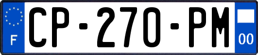 CP-270-PM