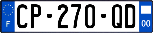 CP-270-QD