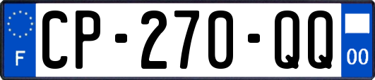 CP-270-QQ