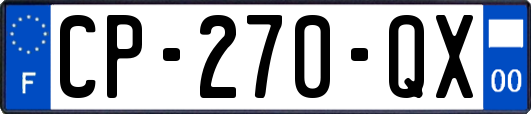 CP-270-QX