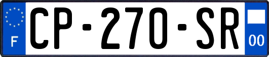 CP-270-SR