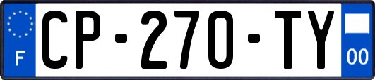 CP-270-TY