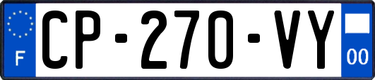 CP-270-VY