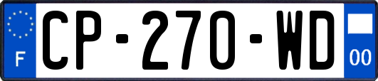 CP-270-WD