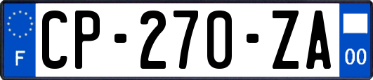 CP-270-ZA