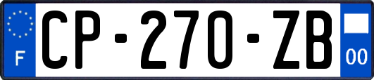 CP-270-ZB