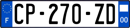 CP-270-ZD