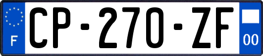 CP-270-ZF