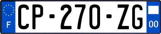 CP-270-ZG