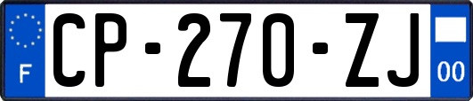 CP-270-ZJ