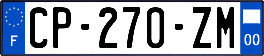 CP-270-ZM