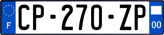 CP-270-ZP