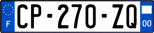 CP-270-ZQ