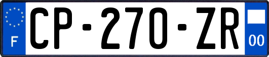 CP-270-ZR