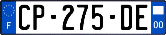 CP-275-DE