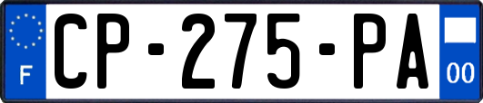 CP-275-PA