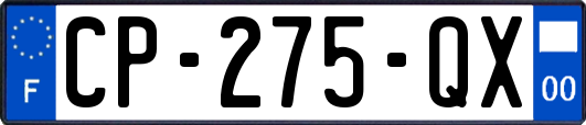 CP-275-QX